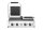 Kontaktgrill, Doppelgrill mit Timer, HENDI, Silber, 220-240V/3600W, 570x375x(H)216mm, Rechteckig