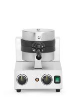 UFO-Burger, Gelato-Panini-Presse, HENDI, Silber, 230V/1300W, 531x250x(H)312mm, Rund