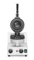 UFO-Burger, Gelato-Panini-Presse, HENDI, Silber, 230V/1300W, 531x250x(H)312mm, Rund