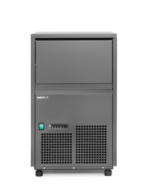 Eiswürfelmaschine, Arktic, Schwarz, 230V/385W, 520x380x(H)637mm