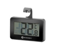 Kühlschrankthermometer, digital, HENDI, Schwarz,...