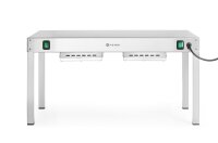 Wärmebrücke, HENDI, Silber, 230V/1000W, 800x400x(H)400mm, Rechteckig