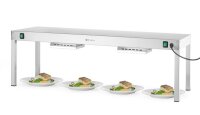 Wärmebrücke, HENDI, Silber, 230V/1000W, 1200x400x(H)400mm, Rechteckig