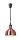 Höhenverstellbare Wärmelampe, kuppelförmig, HENDI, Kupfer, 230V/250W, ⌀250x(H)207mm