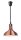 Höhenverstellbare Wärmelampe, glockenförmig, HENDI, Kupfer, 230V/250W, ⌀295x(H)207mm