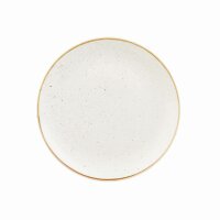 Churchill Stonecast Teller Coupe 32,4 cm, Barley White