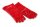 Hitzebeständige Handschuhe, Leder, HENDI, Rot, 2 Stk., (L)410mm