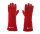 Hitzebeständige Handschuhe, Leder, HENDI, Rot, 2 Stk., (L)410mm
