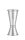 Jigger 20/40 ml, BarUp, 0,04L, Silber, ⌀42x(H)100mm, Rund