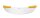 Pizza-Wiegemesser, HENDI, Silber, 533x111mm, Geschwungen
