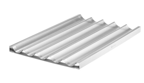 Baguette-Blech, HENDI, Silber, 600x400mm