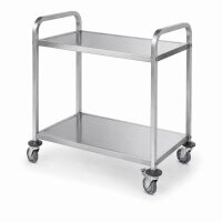 Servierwagen, schmal, verschraubt, HENDI, Silber,...