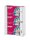 Handschuhspender, HENDI, 3 Boxen, Silber, 260x96x(H)390mm