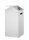 Mülleimer, HENDI, 80L, Silber, 350x350x(H)770mm