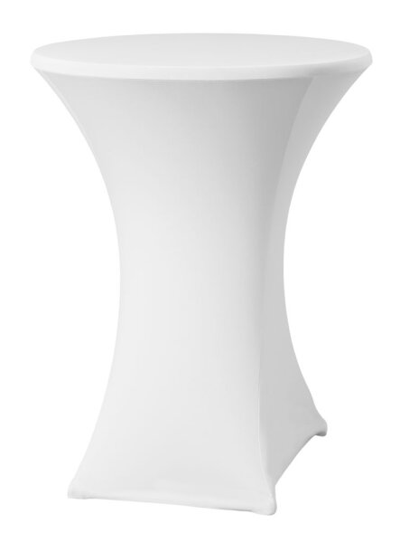 Tischdecke, rund, HENDI, Profi Line, Weiß, ⌀850x(H)1020mm