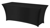 Tischdecke, rechteckig, HENDI, Profi Line, Schwarz,...