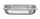 GN 1/2 Behälter, perforiert, HENDI, Profi Line PLUS, GN 1/2, 4L, Silber, 325x265x(H)65mm