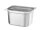 GN 1/2 Behälter, HENDI, Profi Line PLUS, GN 1/2, 12,5L, Silber, 325x265x(H)200mm
