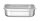 GN 2/3 Behälter, HENDI, Profi Line PLUS, GN 2/3, 9L, Silber, 354x325x(H)100mm