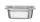 GN 1/9 Behälter, HENDI, Profi Line PLUS, GN 1/9, 0,6L, Silber, 176x108x(H)65mm