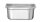 GN 1/2 Behälter, mit Fallgriffen, HENDI, Profi Line PLUS, GN 1/2, 9,5L, Silber, 325x265x(H)150mm