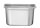 GN 1/2 Behälter, mit Fallgriffen, HENDI, Profi Line PLUS, GN 1/2, 6,5L, Silber, 325x265x(H)100mm