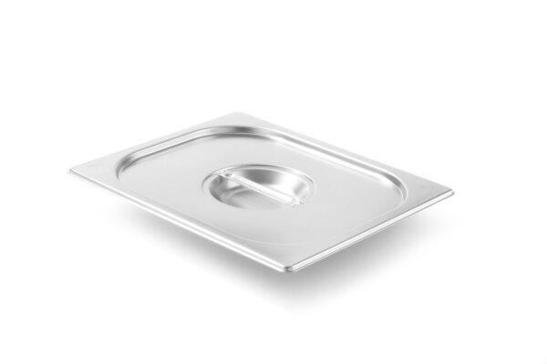 Deckel für GN-Behälter, HENDI, Profi Line PLUS, GN 1/2, Silber, 325x265mm