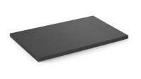 Schneidebrett HACCP GN 1/1, HENDI, Schwarz, 530x325mm, Rechteckig