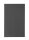 Schneidebrett HACCP GN 1/1, HENDI, Schwarz, 530x325mm, Rechteckig