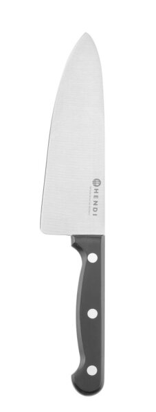 Kochmesser 150 mm, gestanzt, HENDI, Profi Line, Schwarz, (L)285mm