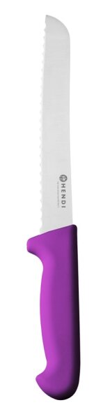 Brotmesser, 200 mm, HACCP, HENDI, Profi Line, Violett, (L)340mm