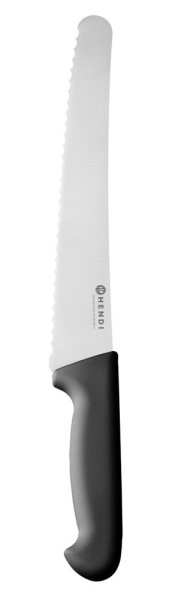Gebäckmesser, 250 mm, universell, HENDI, Profi Line, Schwarz, (L)383mm