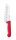 Santoku-Messer, 180 mm, HACCP, HENDI, Profi Line, Rot, (L)295mm