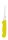 Ausbeinmesser 150 mm, HACCP, HENDI, Profi Line, Gelb, (L)286mm