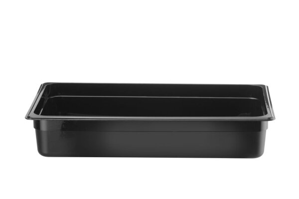GN 1/1 Behälter, HENDI, Kitchen Line, GN 1/1, 12L, Schwarz, 530x325x(H)100mm