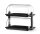 Rolltop-Display, HENDI, Schwarz, 380x260x(H)355mm, Rechteckig