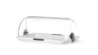Rolltop-Display, HENDI, Weiß, 380x260x(H)170mm,...