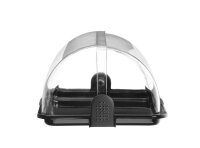 Rolltop-Display, HENDI, Schwarz, 465x315x(H)195mm, Rechteckig