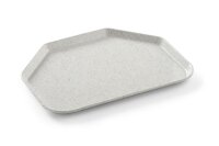 Tablett, trapezförmig , AmerBox, Granit, 455x355mm