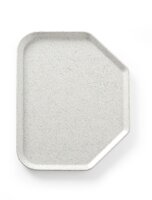 Tablett, trapezförmig , AmerBox, Granit, 455x355mm