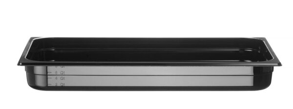 GN 1/1 Behälter COOL, HENDI, COOL, GN 1/1, 9L, Schwarz, 530x325x(H)65mm