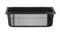 GN 1/2 Behälter COOL, HENDI, COOL, GN 1/2, 6,1L, Schwarz, 325x265x(H)100mm