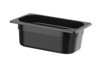 GN 1/4 Behälter COOL, HENDI, COOL, GN 1/4, 2,6L, Schwarz, 265x163x(H)100mm