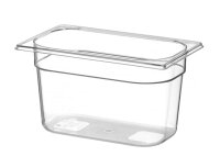 GN 1/4 Behälter COOL, HENDI, COOL, GN 1/4, 3,8L, Transparent, 265x163x(H)150mm