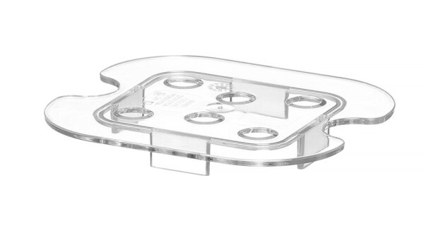 Abtropfblech für GN-Behälter COOL, HENDI, COOL, GN 1/6, Transparent, 176x162mm