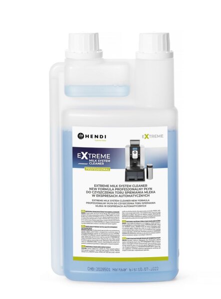 Extreme Milk Frother Cleaner Professioneller Milchaufschäumer-Reiniger, HENDI, 1 l