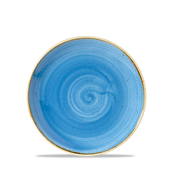 Churchill Stonecast Teller Coupe 16,5 cm, Cornflower Blue