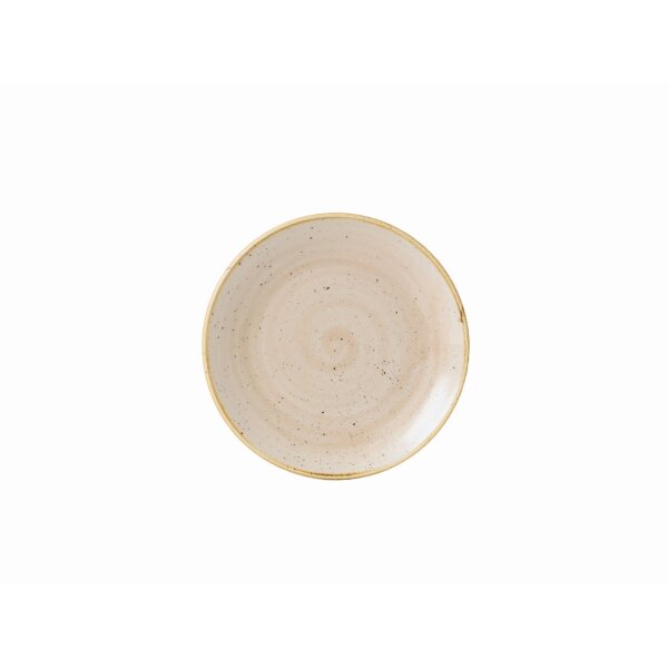 Churchill Stonecast Teller Coupe 16,5 cm, Nutmeg Cream