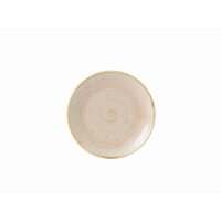 Churchill Stonecast Teller Coupe 16,5 cm, Nutmeg Cream