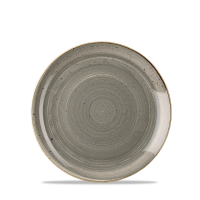 Churchill Stonecast Teller Coupe 16,5 cm, Grey